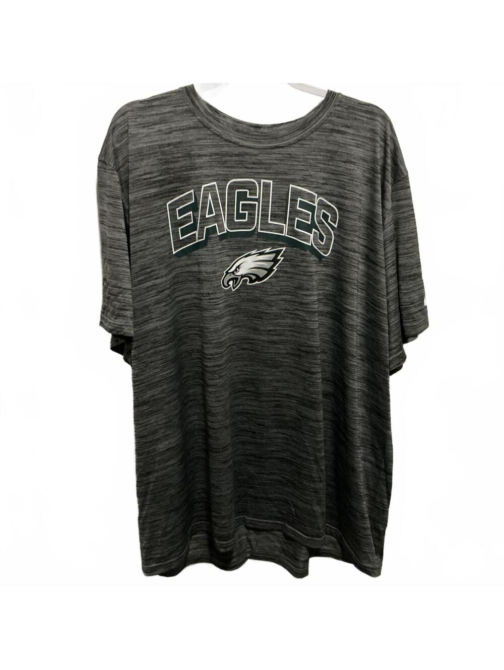 Nike The Nike Tee Philadelphia Eagles Gray Short Sleeve T-Shirt 4XL